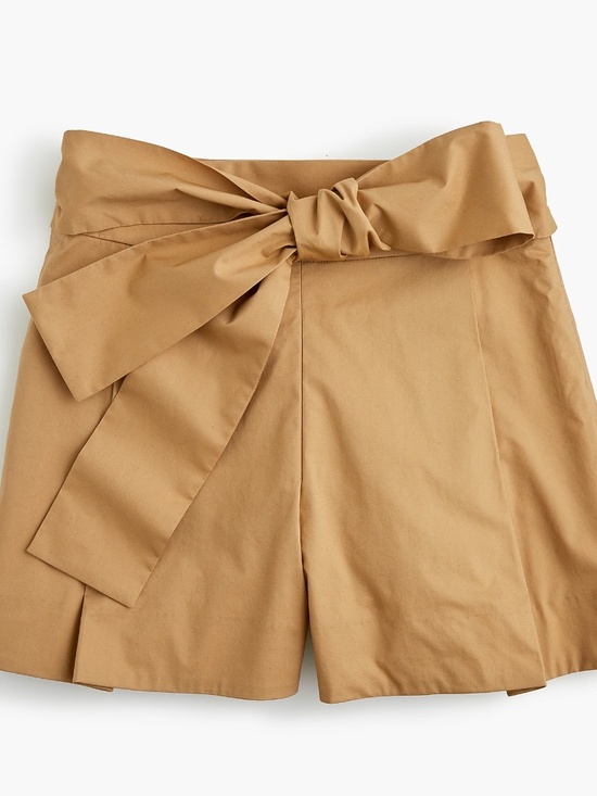 J. Crew Pants - J. Crew Tie-Waist short in cotton/poplin 14